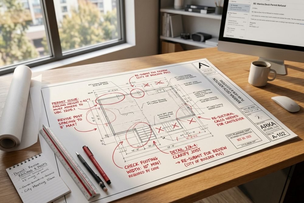 Deck Permit Plans for Building Approval | i-decks.com